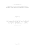 prikaz prve stranice dokumenta Uloga kreatora javnoga mišljenja u digitalnim odnosima s javnošću