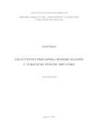 prikaz prve stranice dokumenta Uključenost pripadnika romske nacionalne manjine u turističku ponudu Hrvatske
